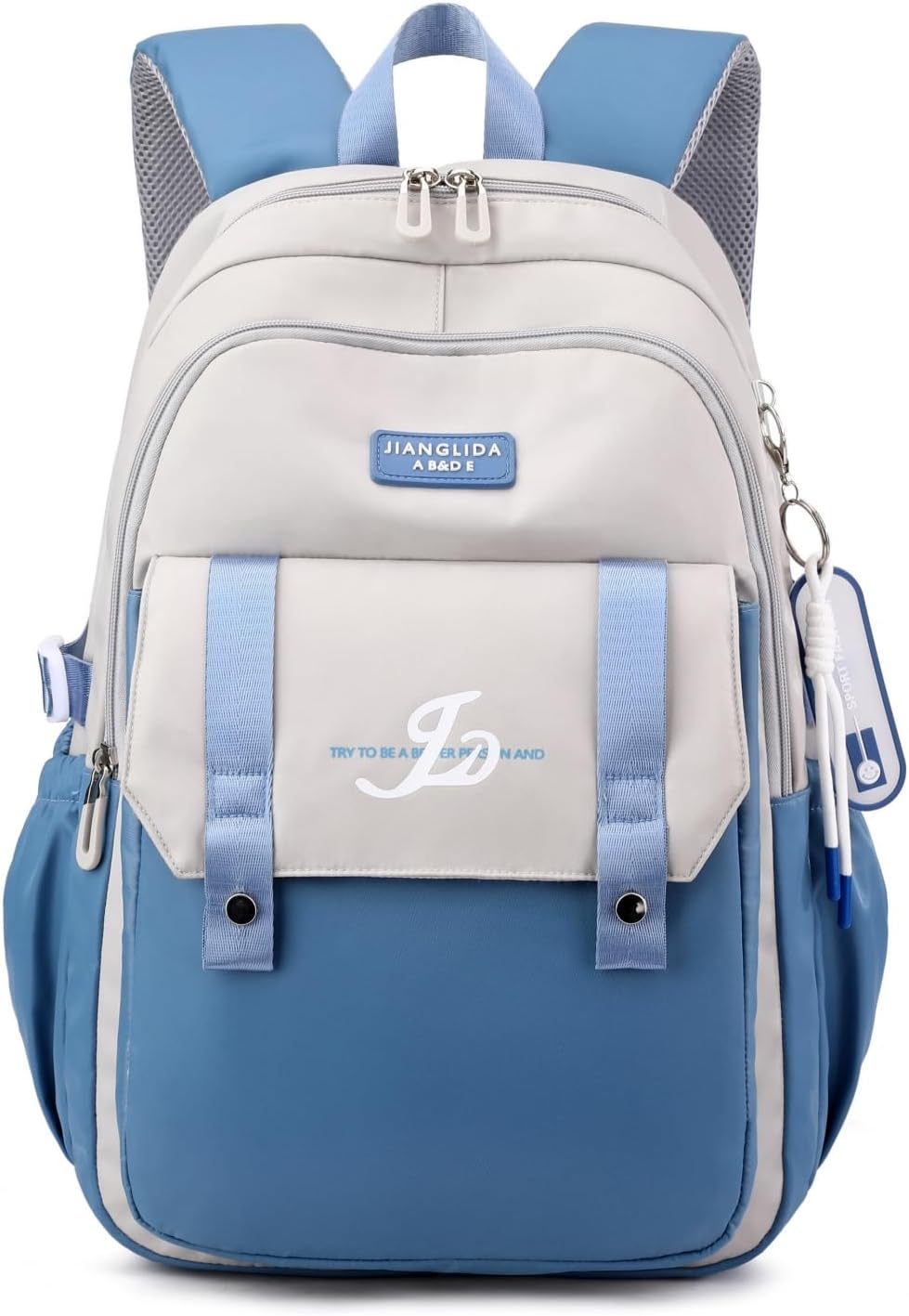 Backpacks for Girls Boys, Lightweight School Bookbag for Kids Solid Color Casual Daypack Cute Elementary Middle School Backpack